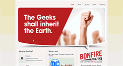 Desktop Screenshot of bonfireagency.com